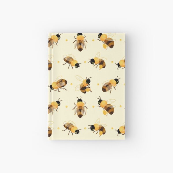 Honey bees Hardcover Journal