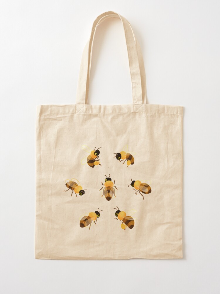 Alternate view of Honey bees Tote Bag