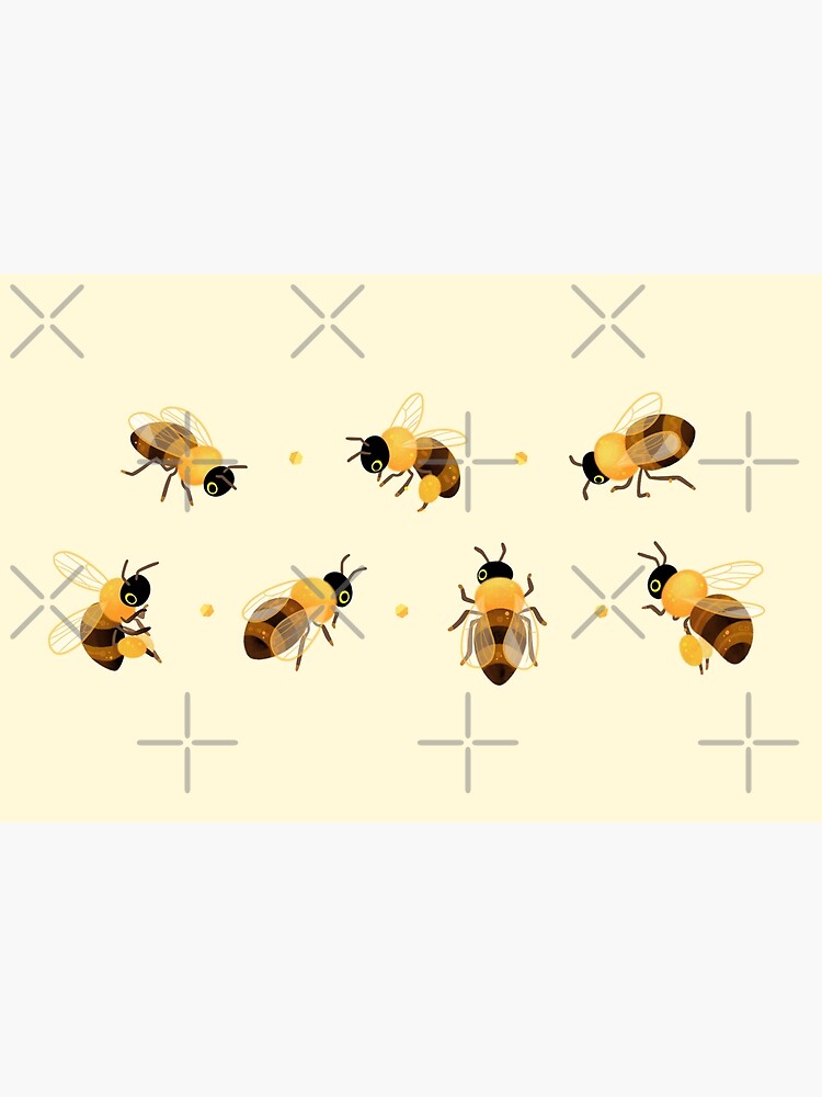 Discover Honey bees | Bath Mat