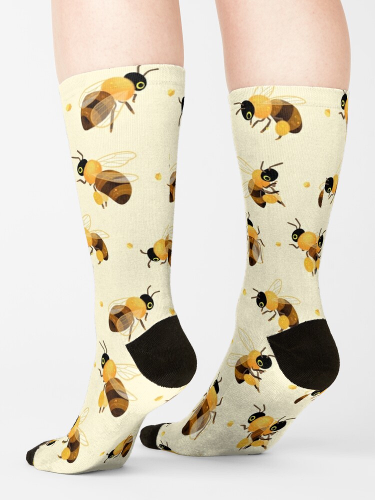 Calcetines Abejas, Calcetines Amarillos – The Print Socks