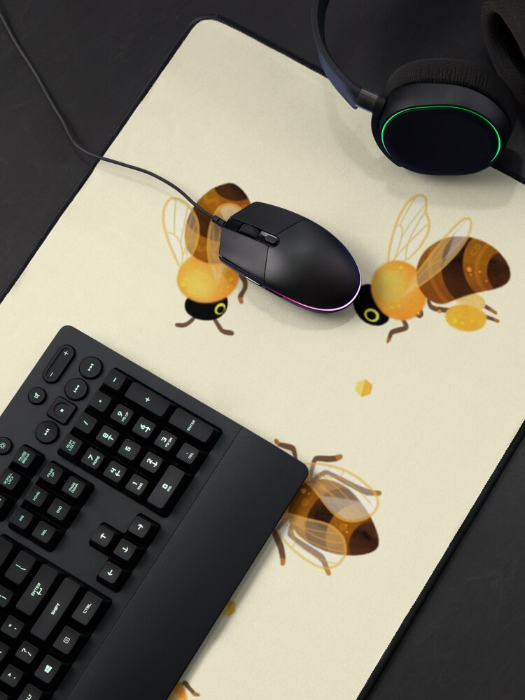 Alternate view of Honey bees Mouse Pad