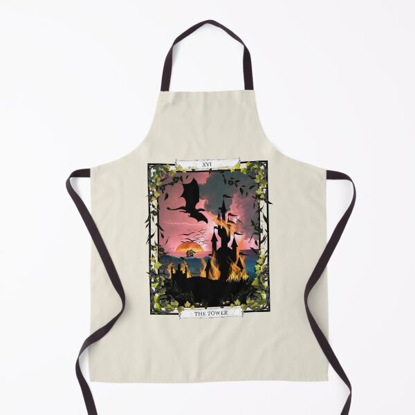 Item preview, THE TOWER Major Arcana Tarot Card designed and sold by RagdollGypzy.