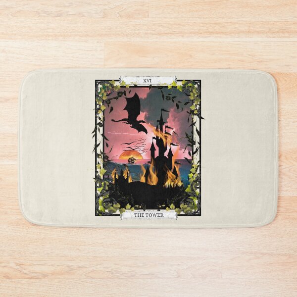 Item preview, THE TOWER Major Arcana Tarot Card designed and sold by RagdollGypzy.