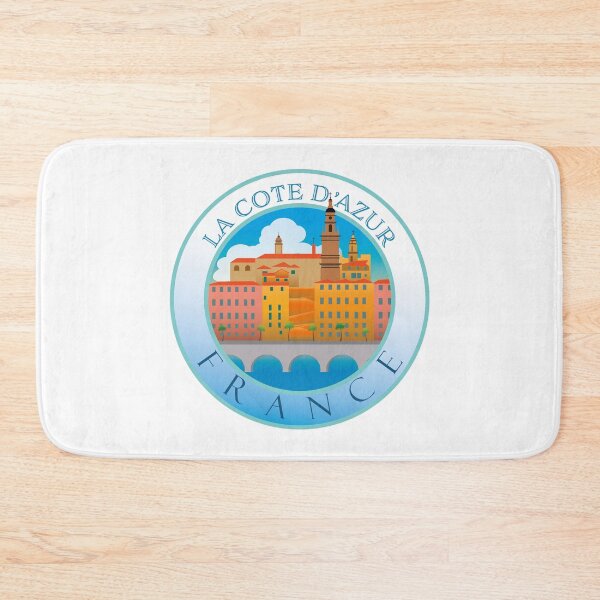 Item preview, La Cote D'Azur France Travel Crest designed and sold by protegra.