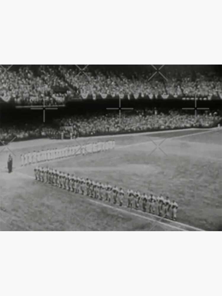 1950 Philadelphia Athletics Baseball Art