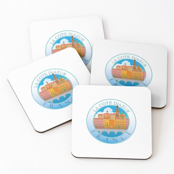 Item preview, La Cote D'Azur France Travel Crest designed and sold by protegra.