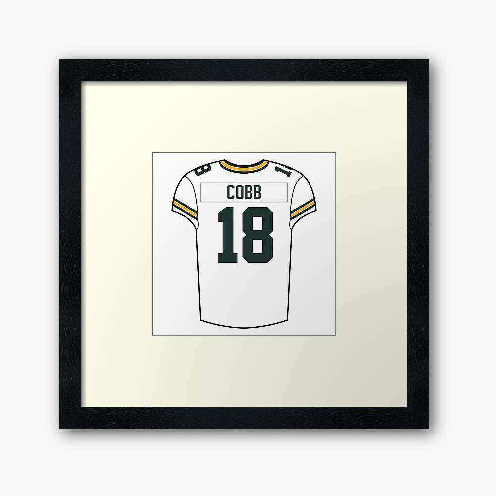 Randall Cobb Alternate Jersey Sticker for Sale by designsheaven