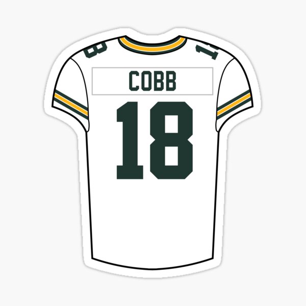 Randall Cobb Away Jersey' Canvas Print for Sale by designsheaven