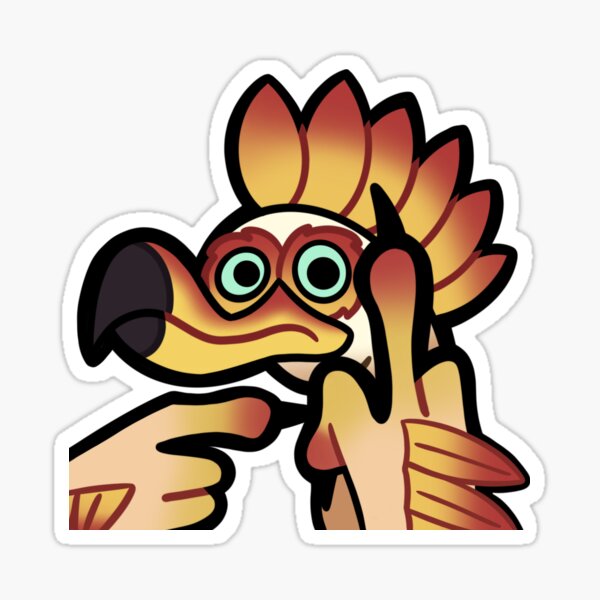 Item preview, Monster Hunter - Kulu-Ya-Ku Bird Up designed and sold by artstuffed.
