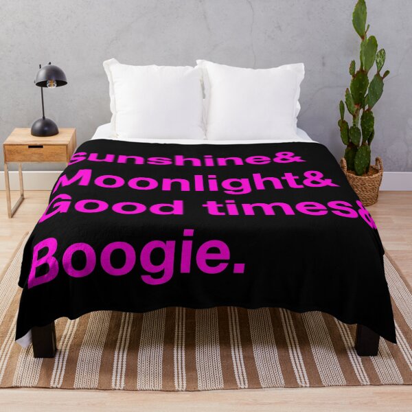 Item preview, Sunshine, Moonlight, Good times, Boogie. (Pink text) designed and sold by Playsuit-Life.