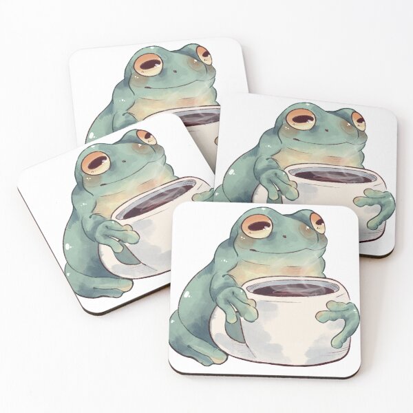 Item preview, Coffee Frog designed and sold by Lazie.