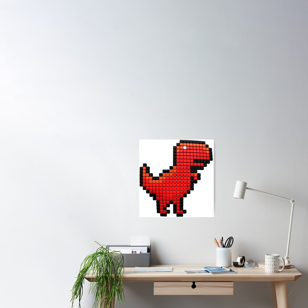 Dino Runner 2 Magnet for Sale by Pixel-Play