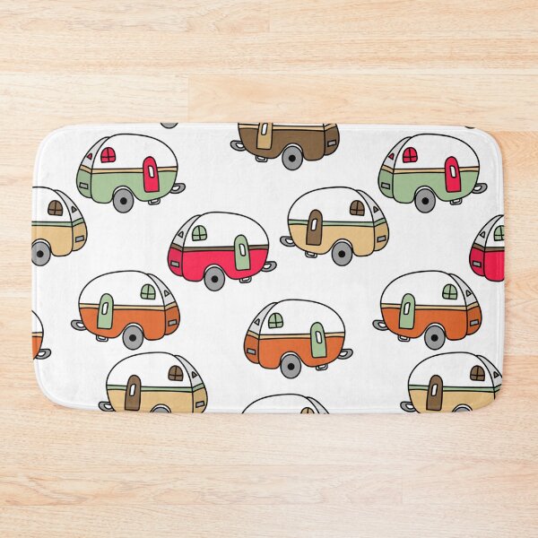 Item preview, Camping Seamless retro hand drawn doodle designed and sold by lauricecmd.