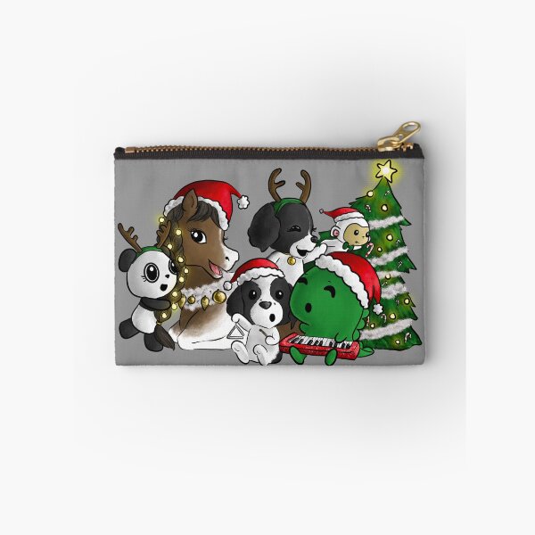Artikelvorschau, Dino & Panda Caroling mit Freunden entworfen und verkauft von Dino & Panda Studios.