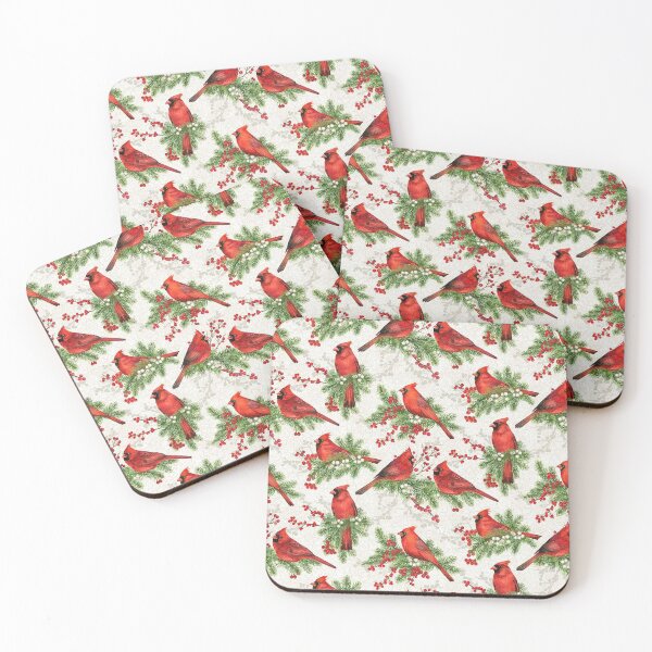 Item preview, cardinal pattern art designed and sold by lauricecmd.