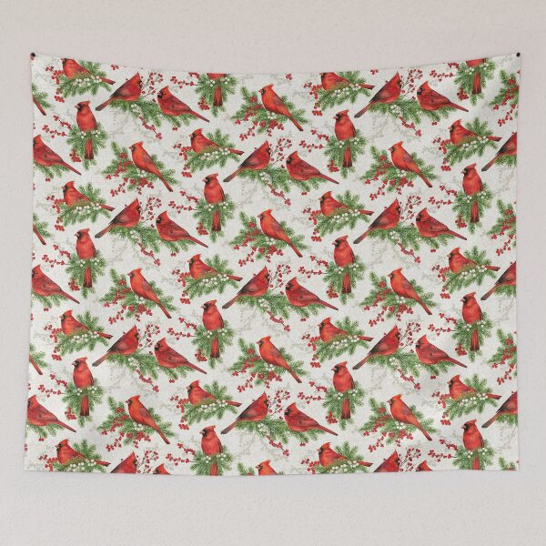 Item preview, cardinal pattern art designed and sold by lauricecmd.