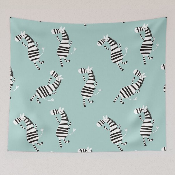 Item preview, Cartoon zebra Seamless pattern designed and sold by lauricecmd.