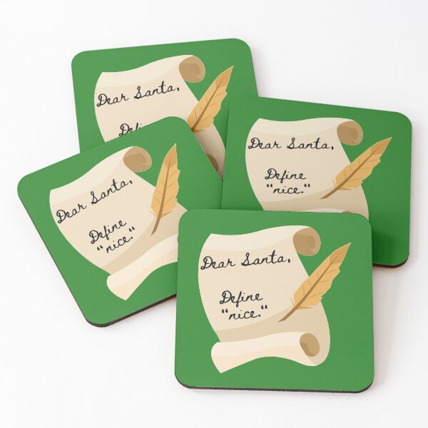 Item preview, Dear Santa, Define Nice. designed and sold by RaesPlace.