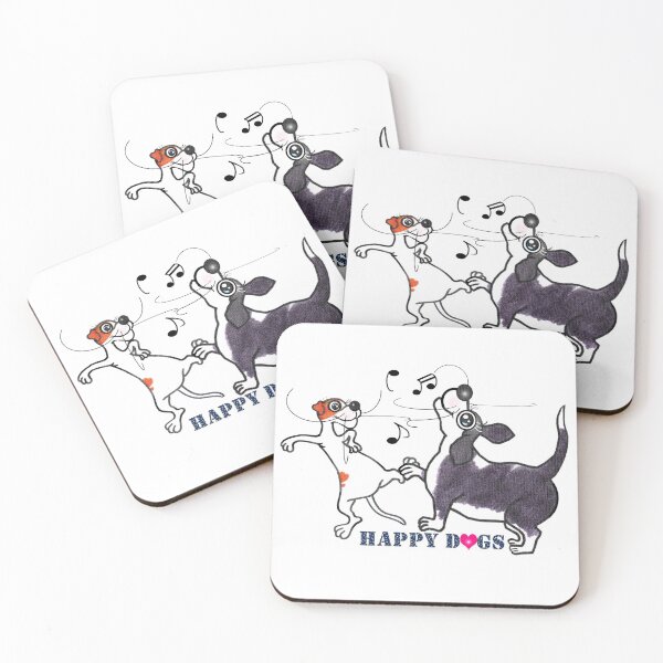 Item preview, Happy dogs  designed and sold by Shirley cute art .