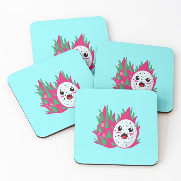 Item preview, Kawaii Dragonfruit - Cute Kawaii Dragonfruit designed and sold by 2-Of-A-Kind.