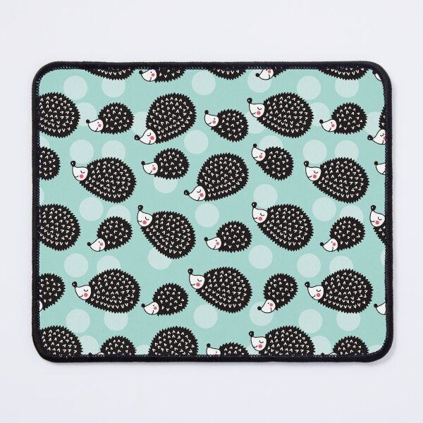 Item preview, Cute Hedgehog On Light Blue designed and sold by AlysaWithArt.