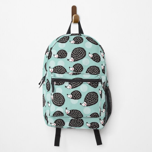 Item preview, Cute Hedgehog On Light Blue designed and sold by AlysaWithArt.