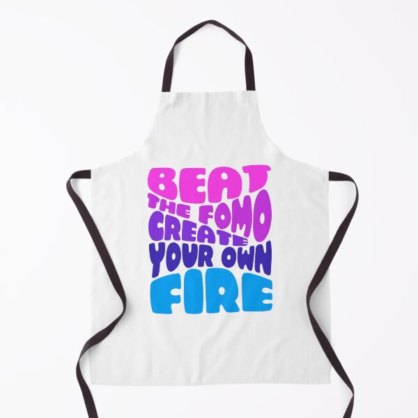 Artikelvorschau, Besiege die Fomo - rosa-lila Typografie entworfen und verkauft von Lolly's Lane Shoppe.