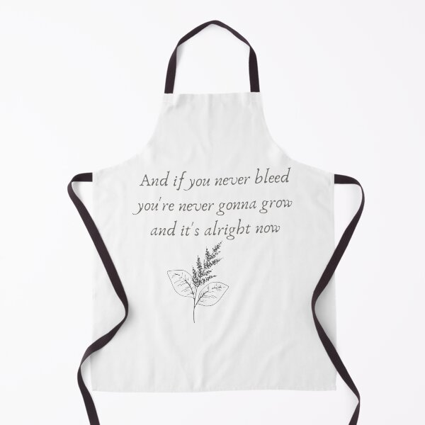 Item preview, If you never bleed you're never gonna grow taylor swift folklore lyrics designed and sold by Simi2020.