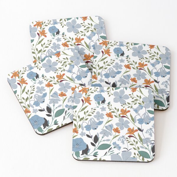 Item preview, Indigo flowers designed and sold by Shikhadaga.