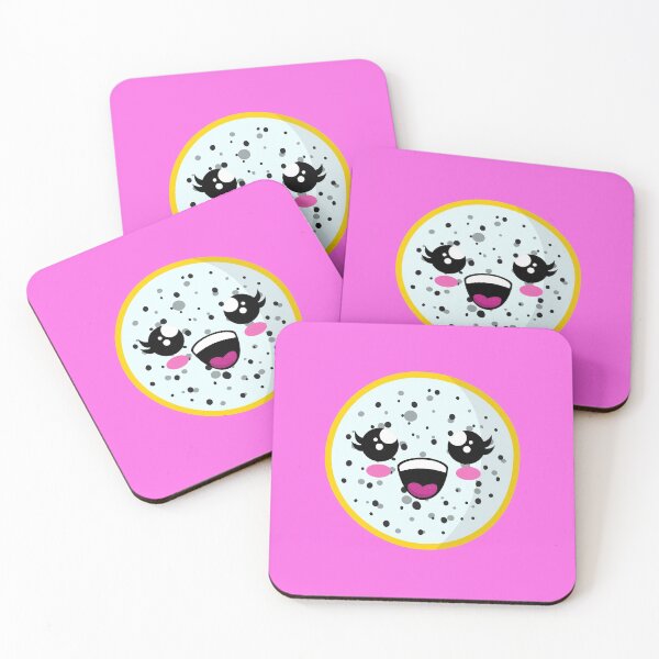 Item preview, Kawaii Dragonfruit - Cute Kawaii Dragonfruit designed and sold by 2-Of-A-Kind.