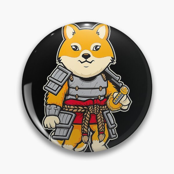 Artikelvorschau, Lustiger Kawaii niedlicher japanischer Shiba Inu Hundesamurai-Krieger entworfen und verkauft von TOTOx9aR.