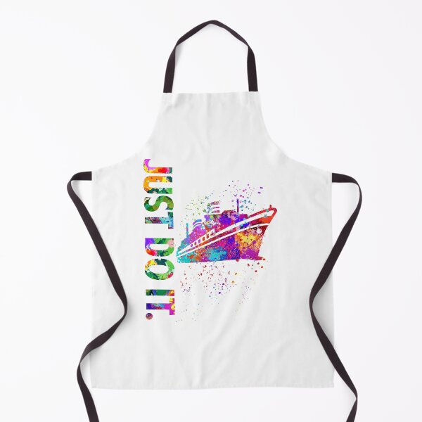 Item preview, Cruise Watercolor Vintage Art designed and sold by AlysaWithArt.