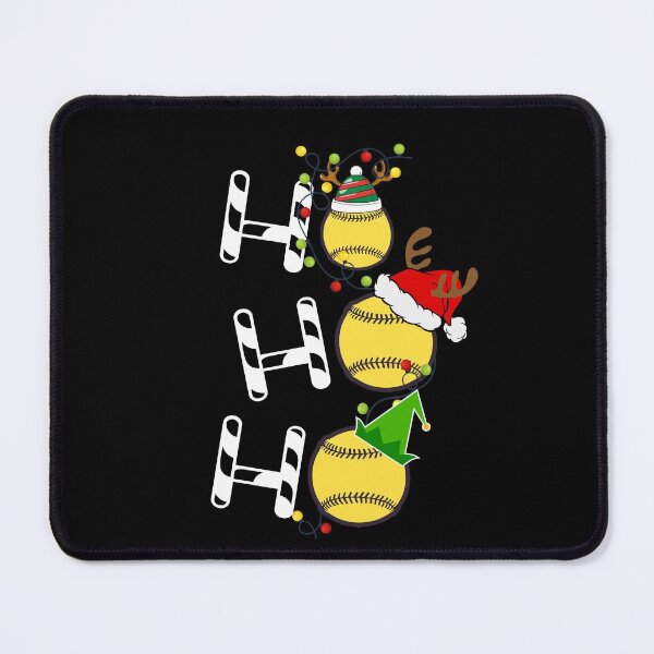 Item preview, softball ho ho ho christmas designed and sold by Super-Thomas.