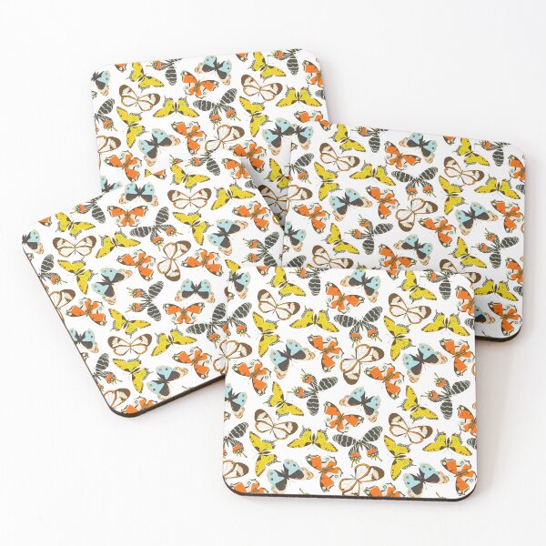 Item preview, Butterflies Wh designed and sold by Vinita Upadhya.