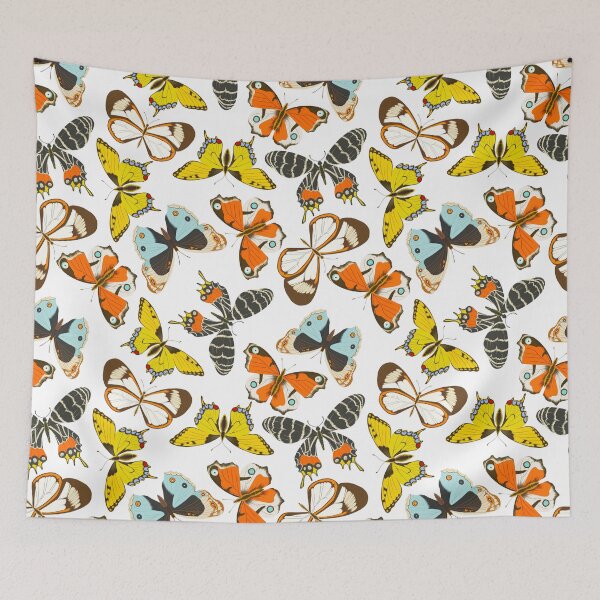 Item preview, Butterflies Wh designed and sold by Vinita Upadhya.