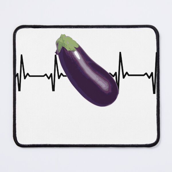 Item preview, I love eggplants heartbeat designed and sold by just-doing-it.