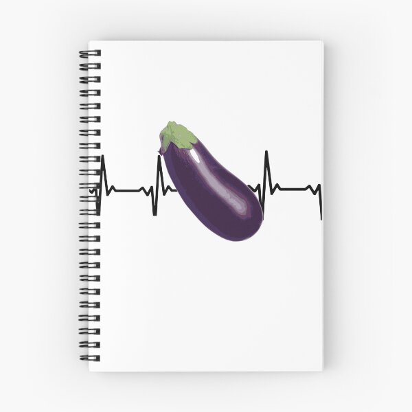 Item preview, I love eggplants heartbeat designed and sold by just-doing-it.
