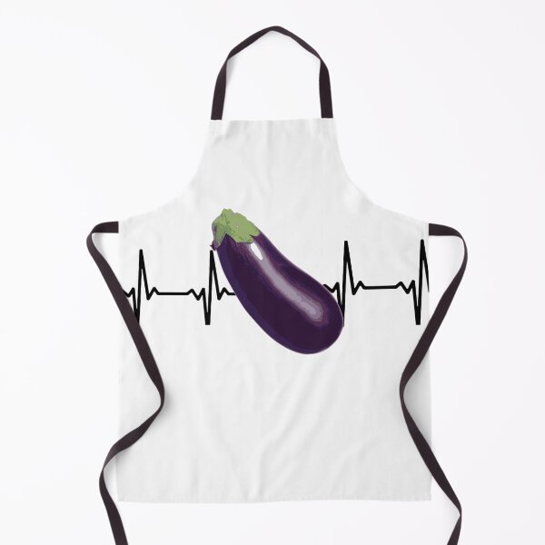 Item preview, I love eggplants heartbeat designed and sold by just-doing-it.