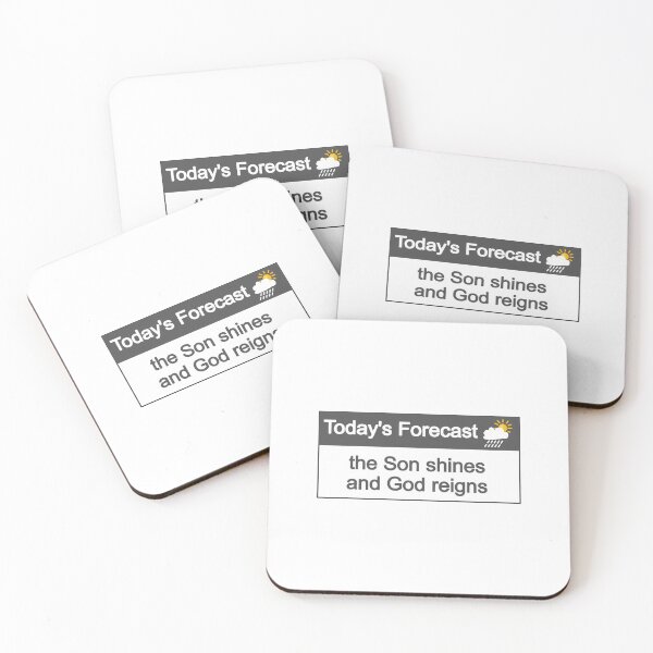 Item preview, Christian Design - Todays Forecast designed and sold by simplydesignart.