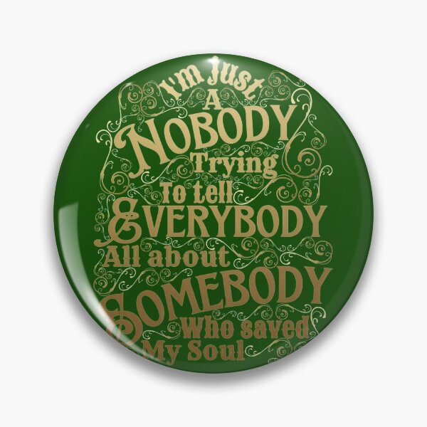 Item preview, Nobody. Christian art. designed and sold by ConArte.