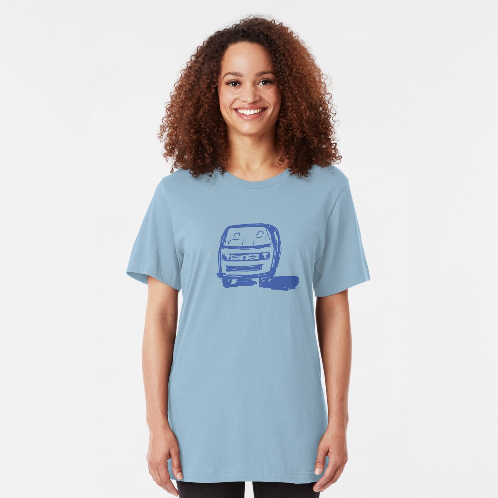 camioneta Camiseta ajustada