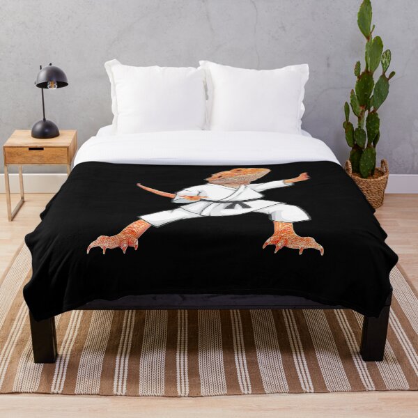 Item preview, Funny Bearded dragons doing Karate Samurai Ninja lizard  designed and sold by TOTOx9aR.