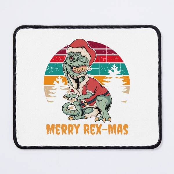 Item preview, Merry Rex-Mas Dinosaur Christmas Vintage Santa Hat designed and sold by CBCreations73.