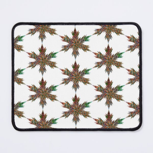 Item preview, Xmas Snowflakes Star Green Red Thorns by Iritof designed and sold by iritof.