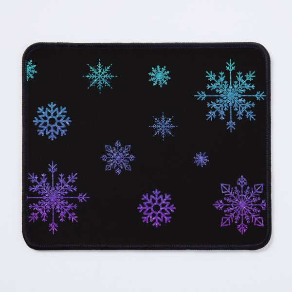 Item preview, Ombre Blue Faux Glitter Snowflakes designed and sold by Felicity-K.