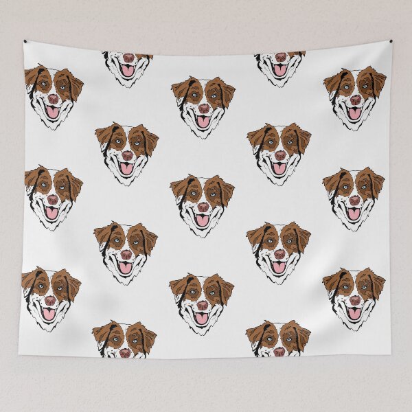 Item preview, Red Merle Australian Shepherd (Blue eyes) designed and sold by arisaidesigns.