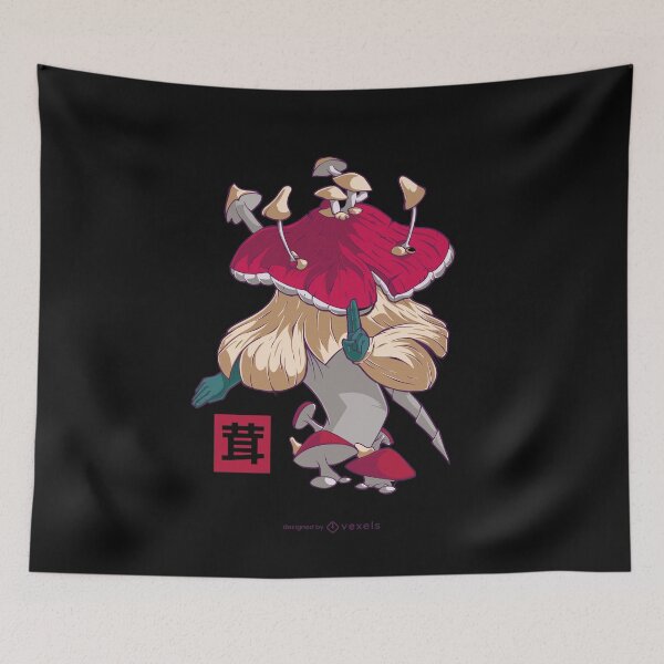 Item preview, Japanese mushroom designed and sold by DerSenat.