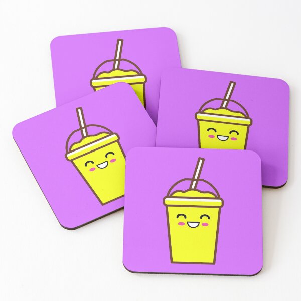 Item preview, Kawaii Yellow Slushy - Cute Kawaii Slushy designed and sold by 2-Of-A-Kind.