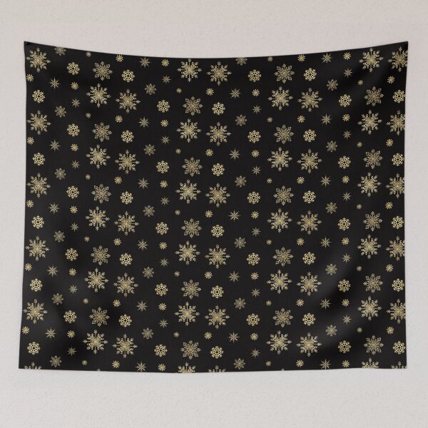 Item preview, Gold Faux Glitter Christmas Snowflake designed and sold by Felicity-K.