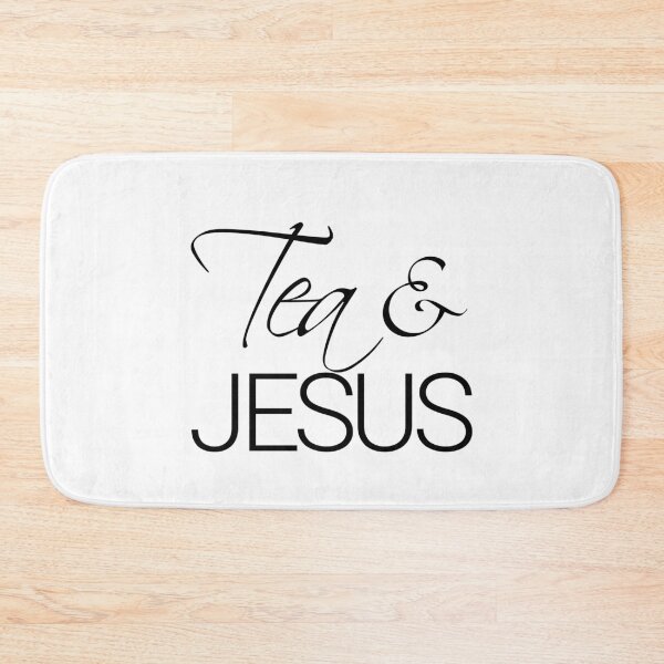 Item preview, Tea and Jesus, Christian Tea Lover Gift designed and sold by ToATeaGifts.